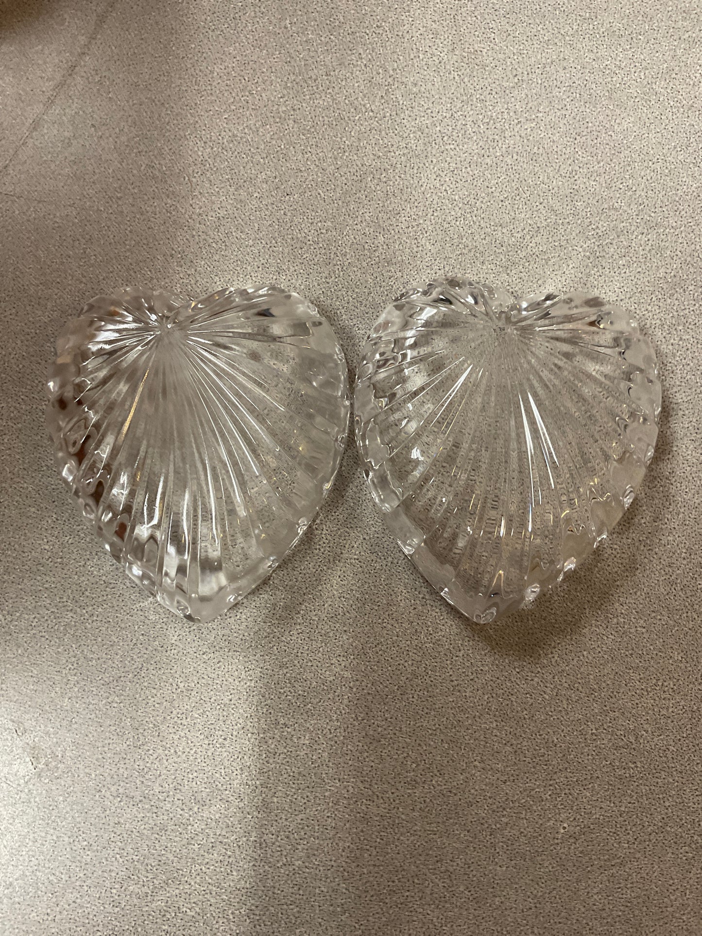 Vintage Heart Shaped Trinket Box