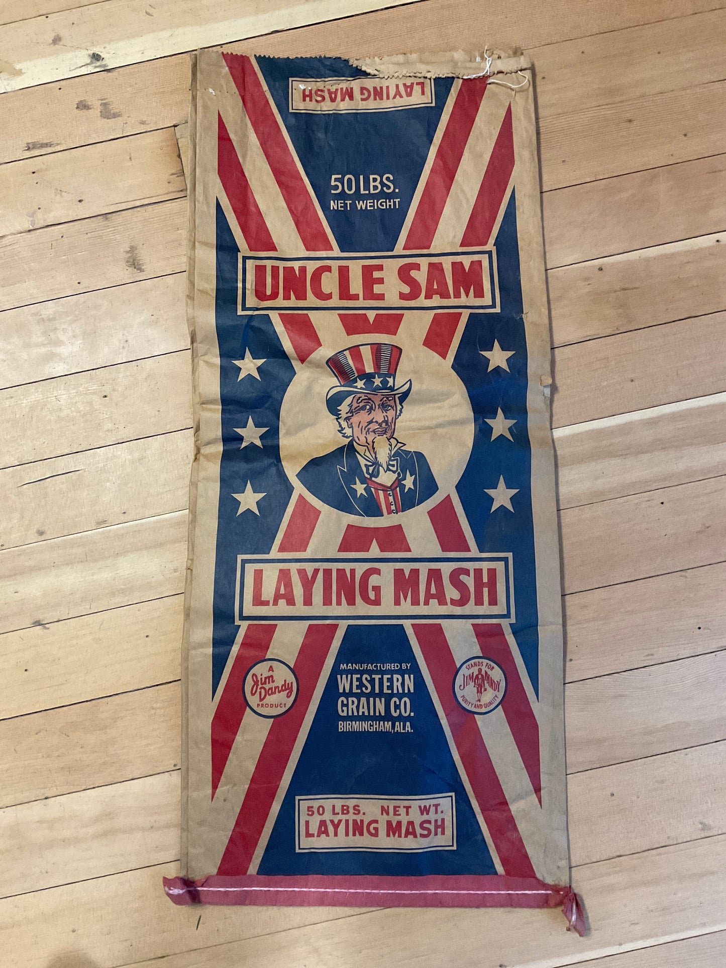 Uncle Sam Mash Sack