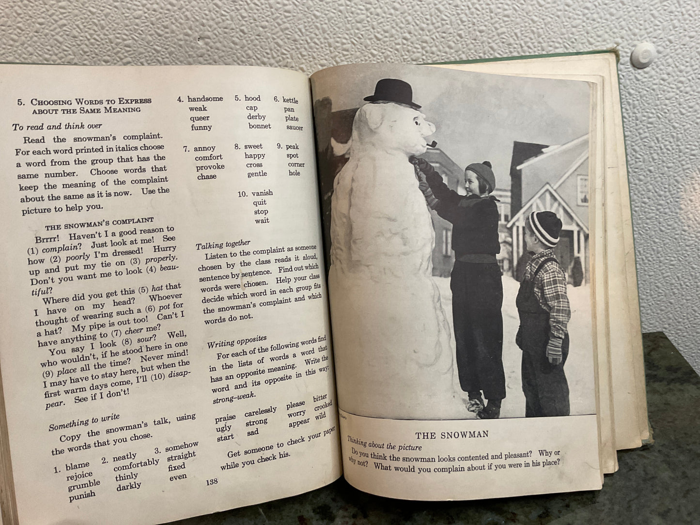 1942 Gaining Skill with Words Book