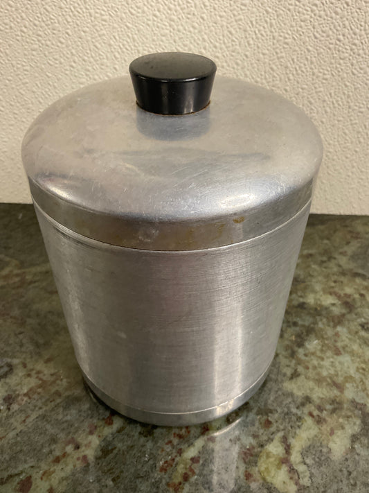 Vintage Aluminum Coffee Canister