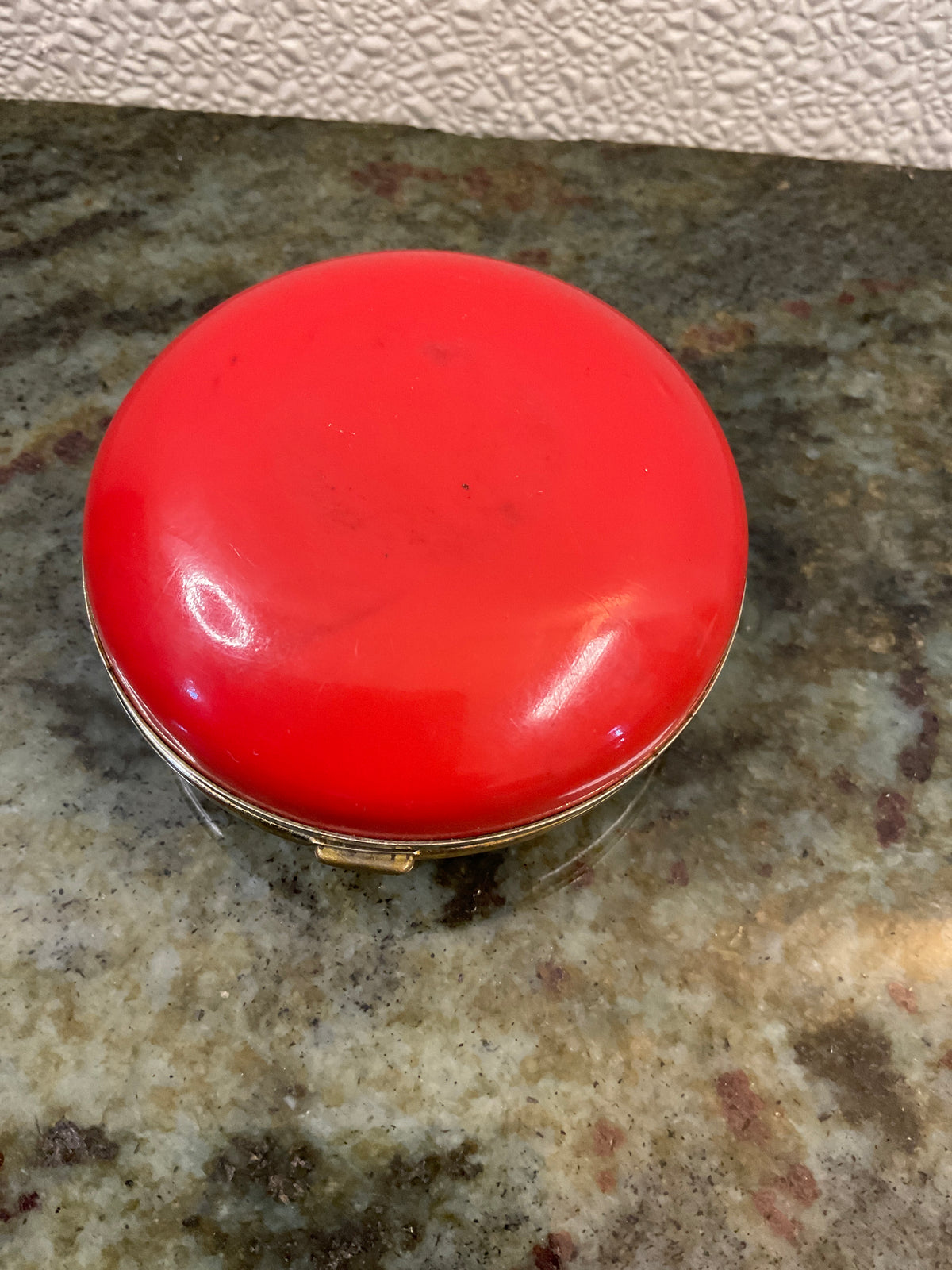 Red Travel Alarm Clock