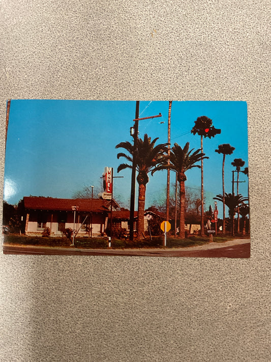 Postcard Sun Harbor Motel Mission Texas