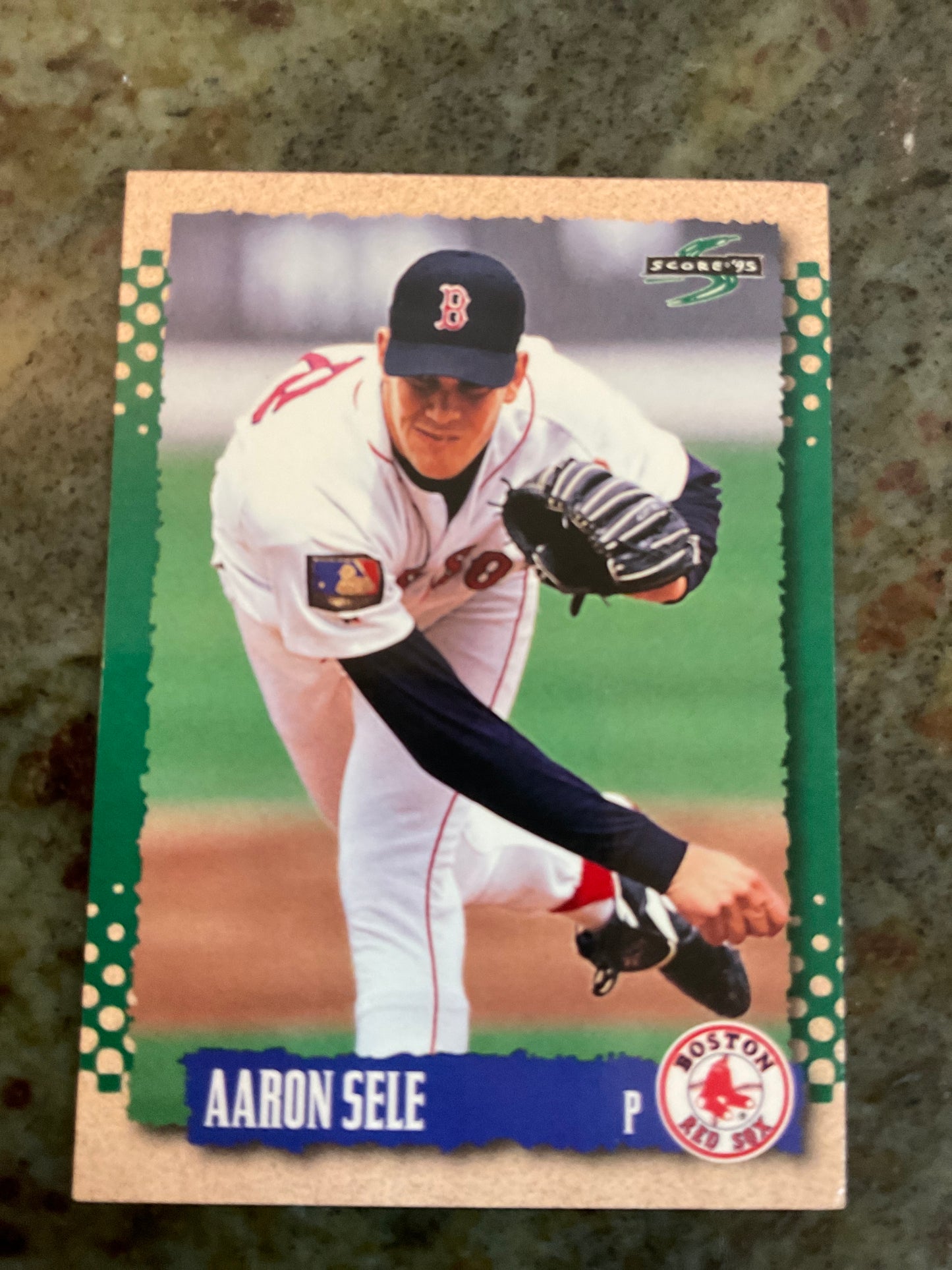 1995 Score Aaron Sele Baseball Card