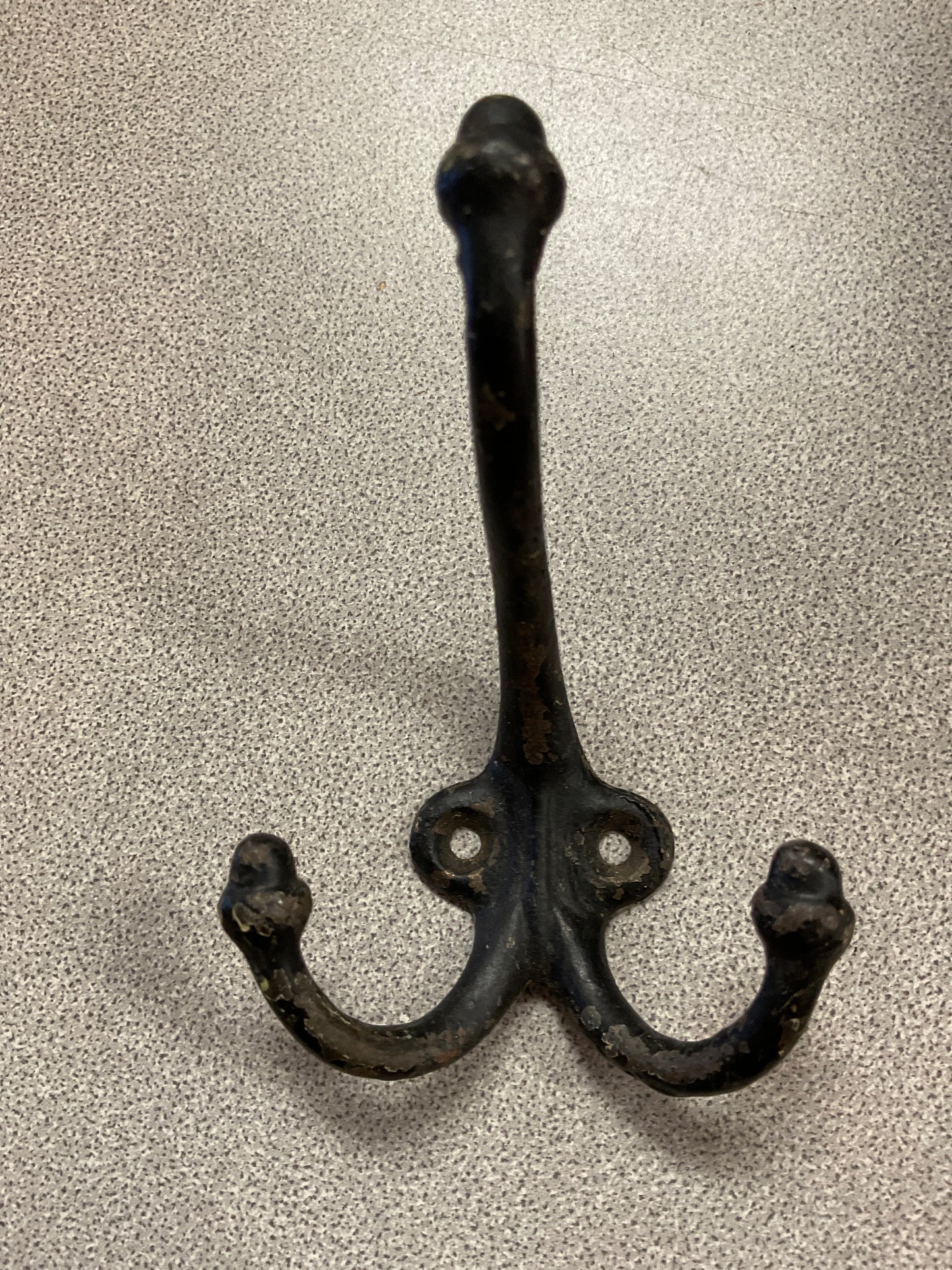 Painted Brass Triple Acorn Wall Hook