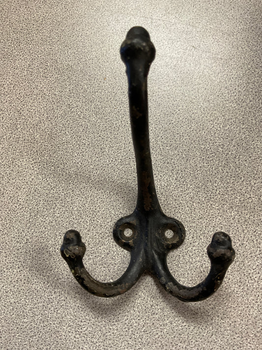 Painted Brass Triple Acorn Wall Hook