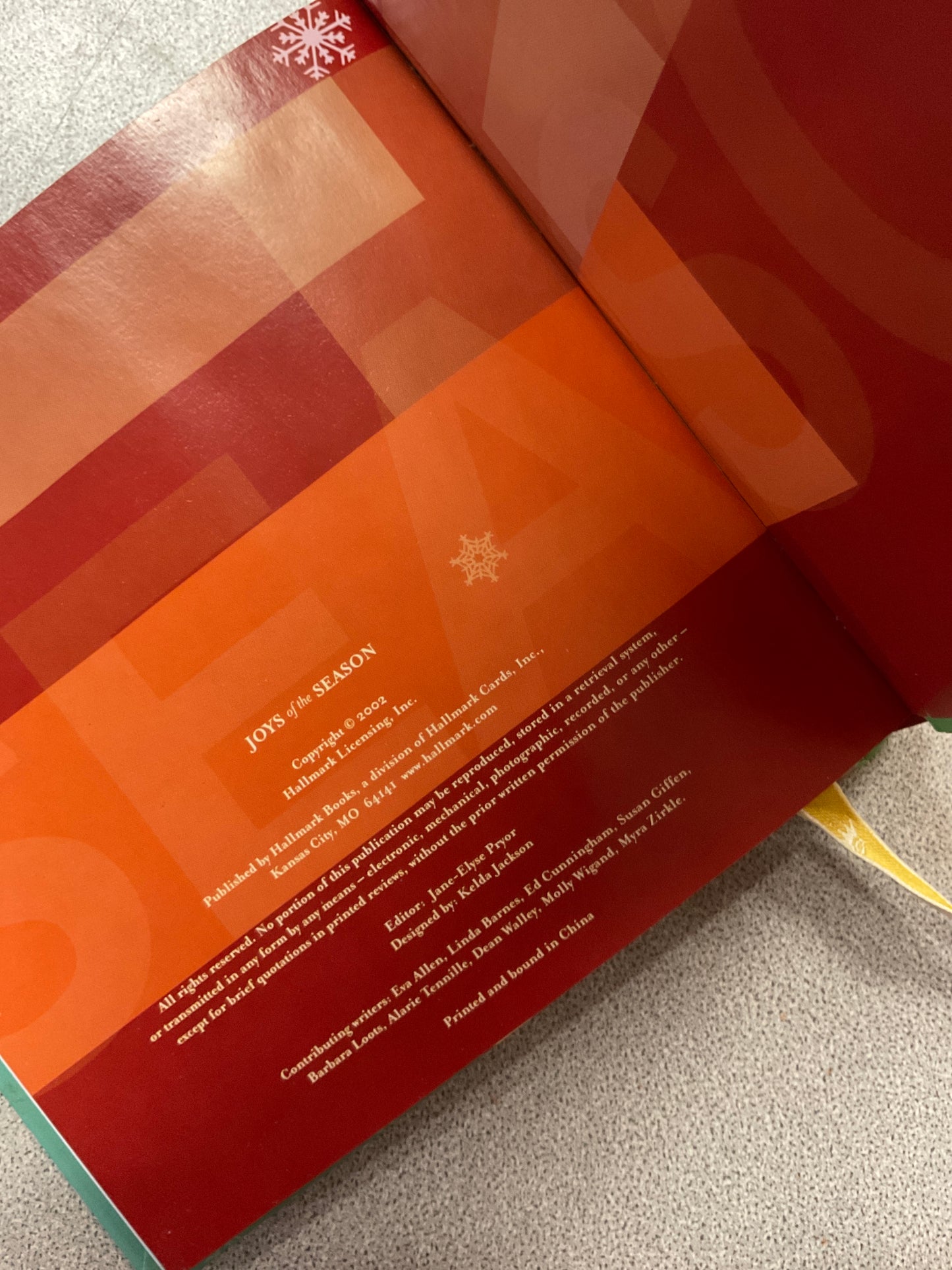 Christmas Book