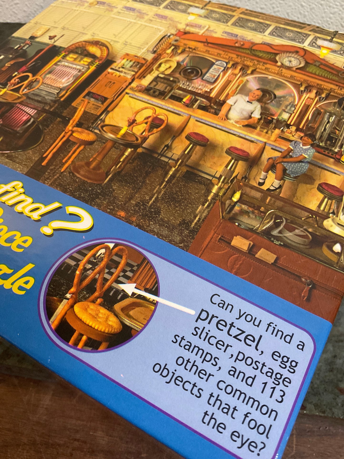 Can You Find? Cafe 1000 Piece Puzzle