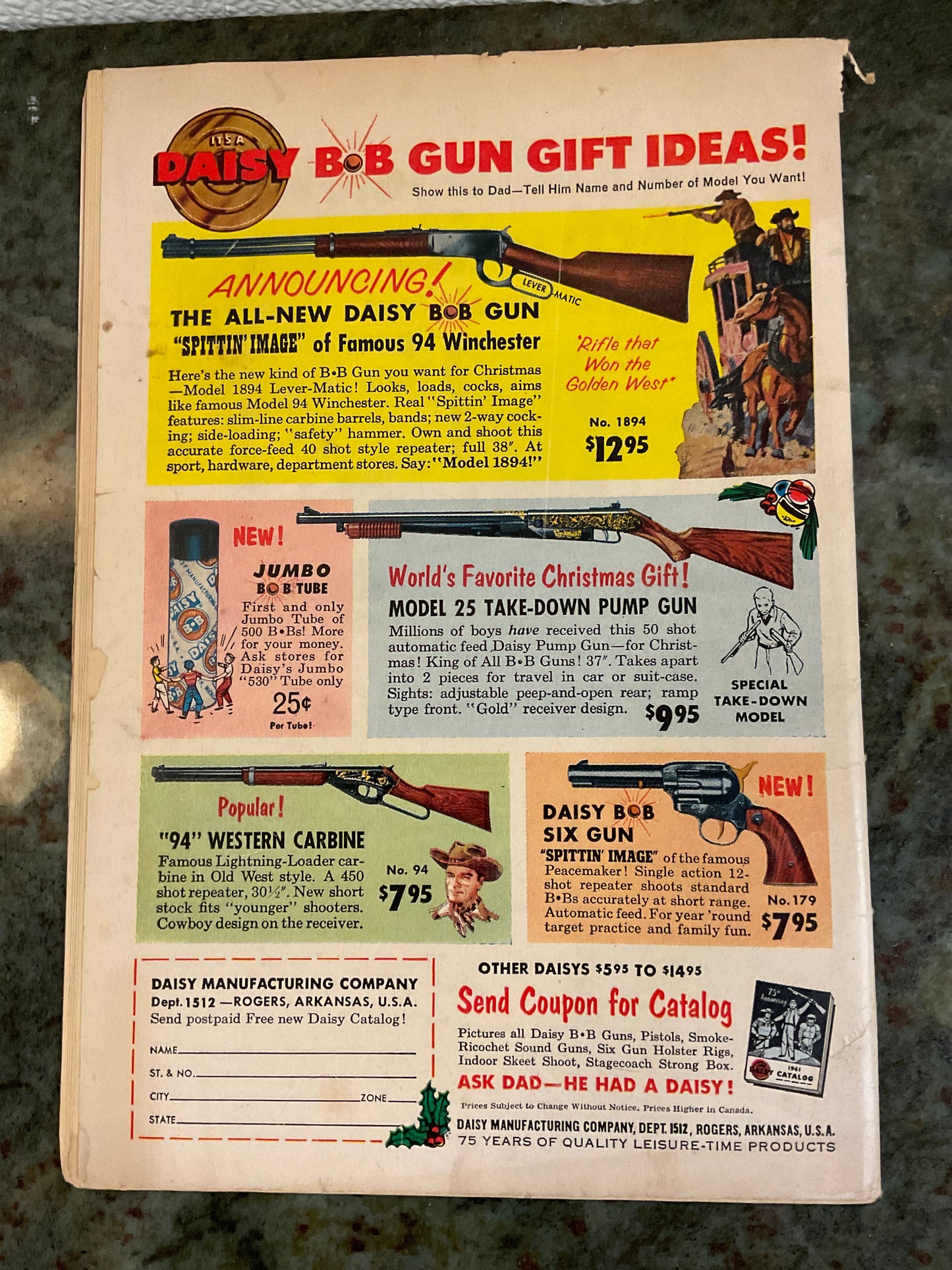Comic Book Adventure Comics Jan 1962