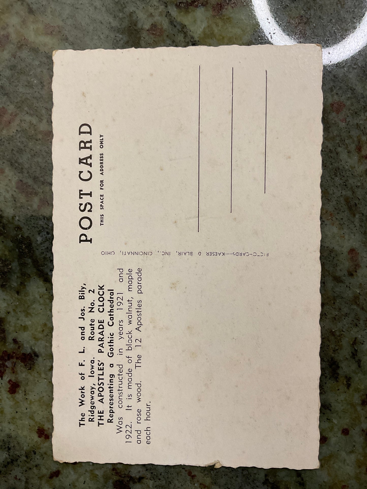 Vintage Post Card