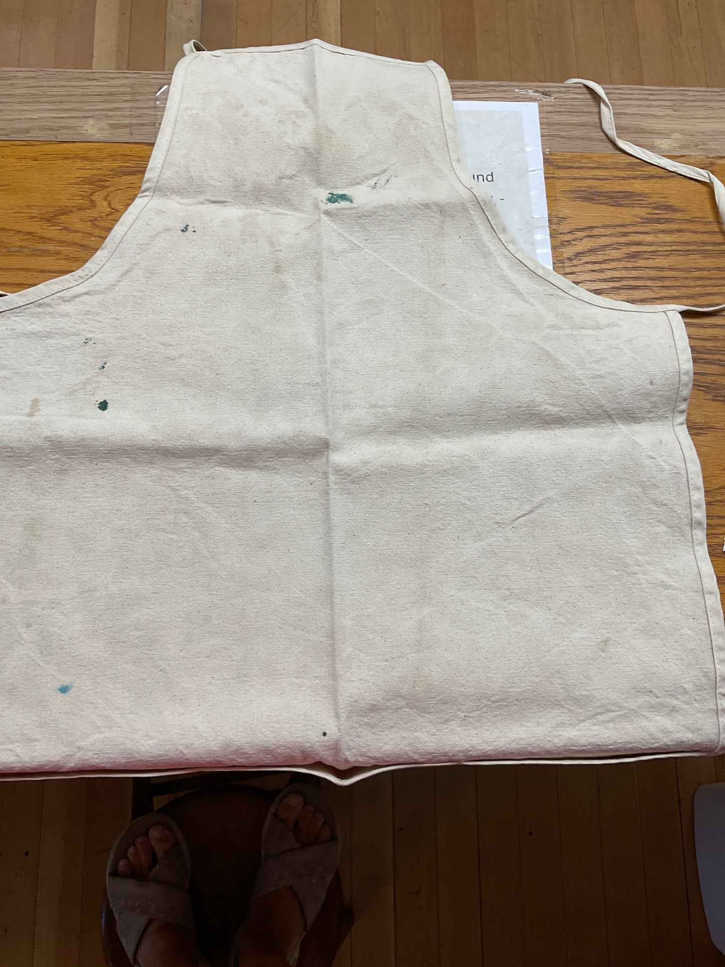 Crafters Work Apron With Pocket