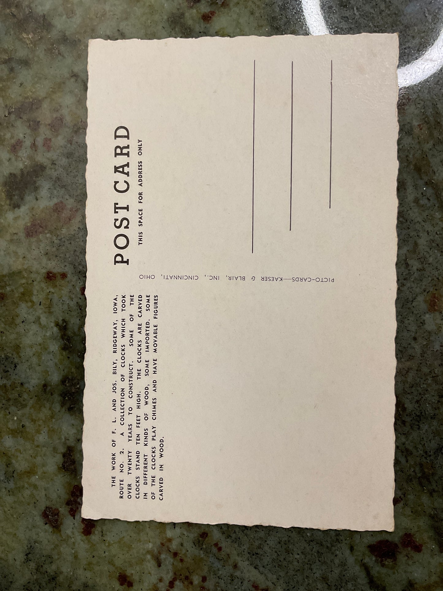Vintage Post Card
