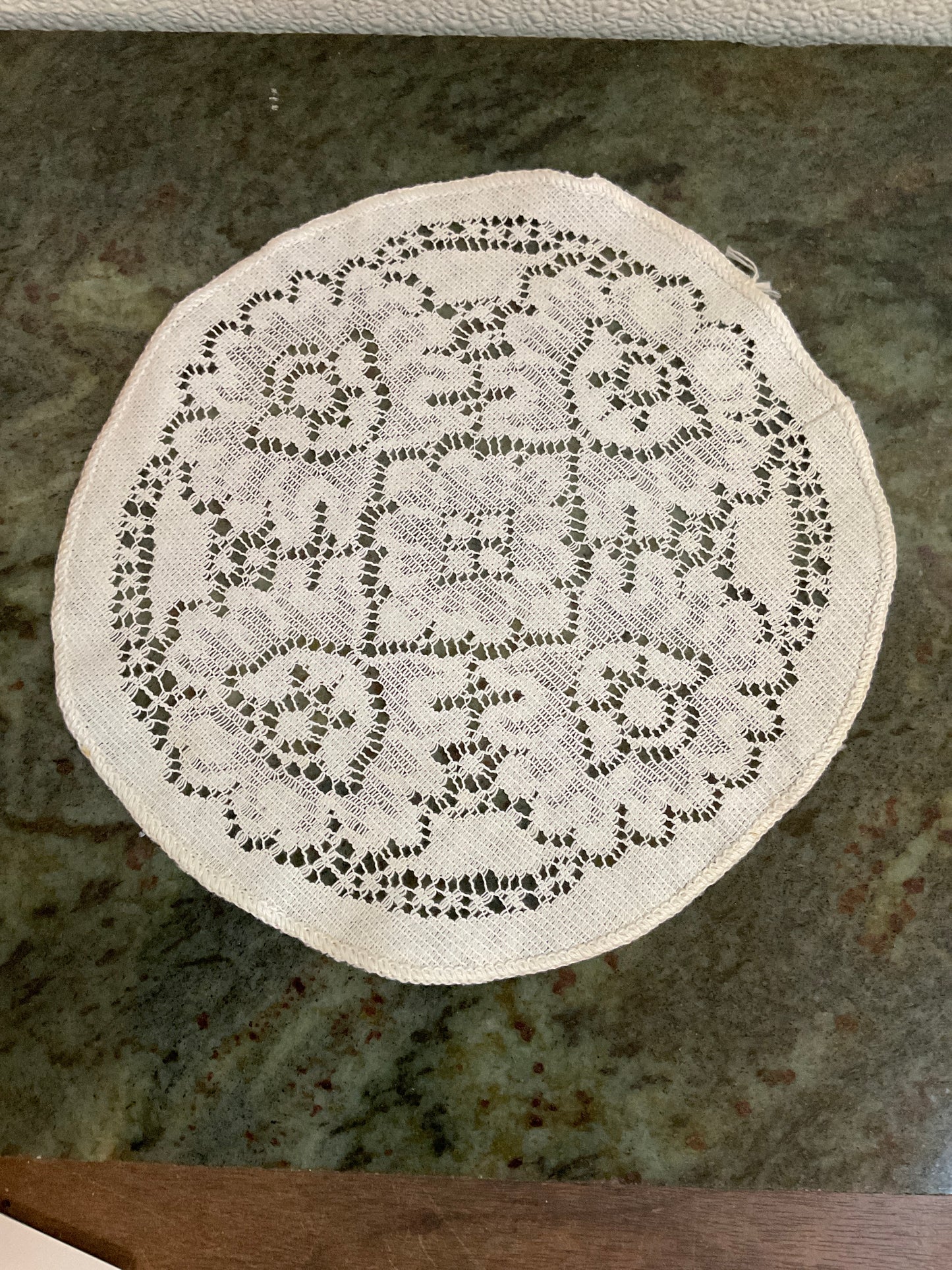 Vintage Filet Lace Doily