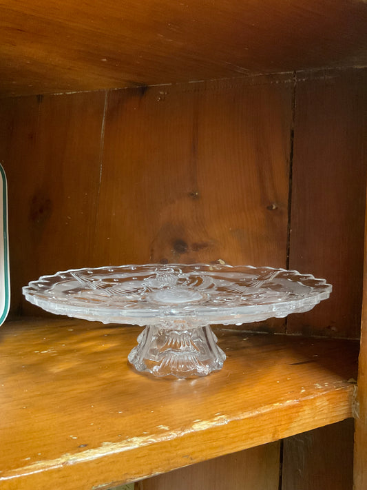 Pedestal Santa Dish