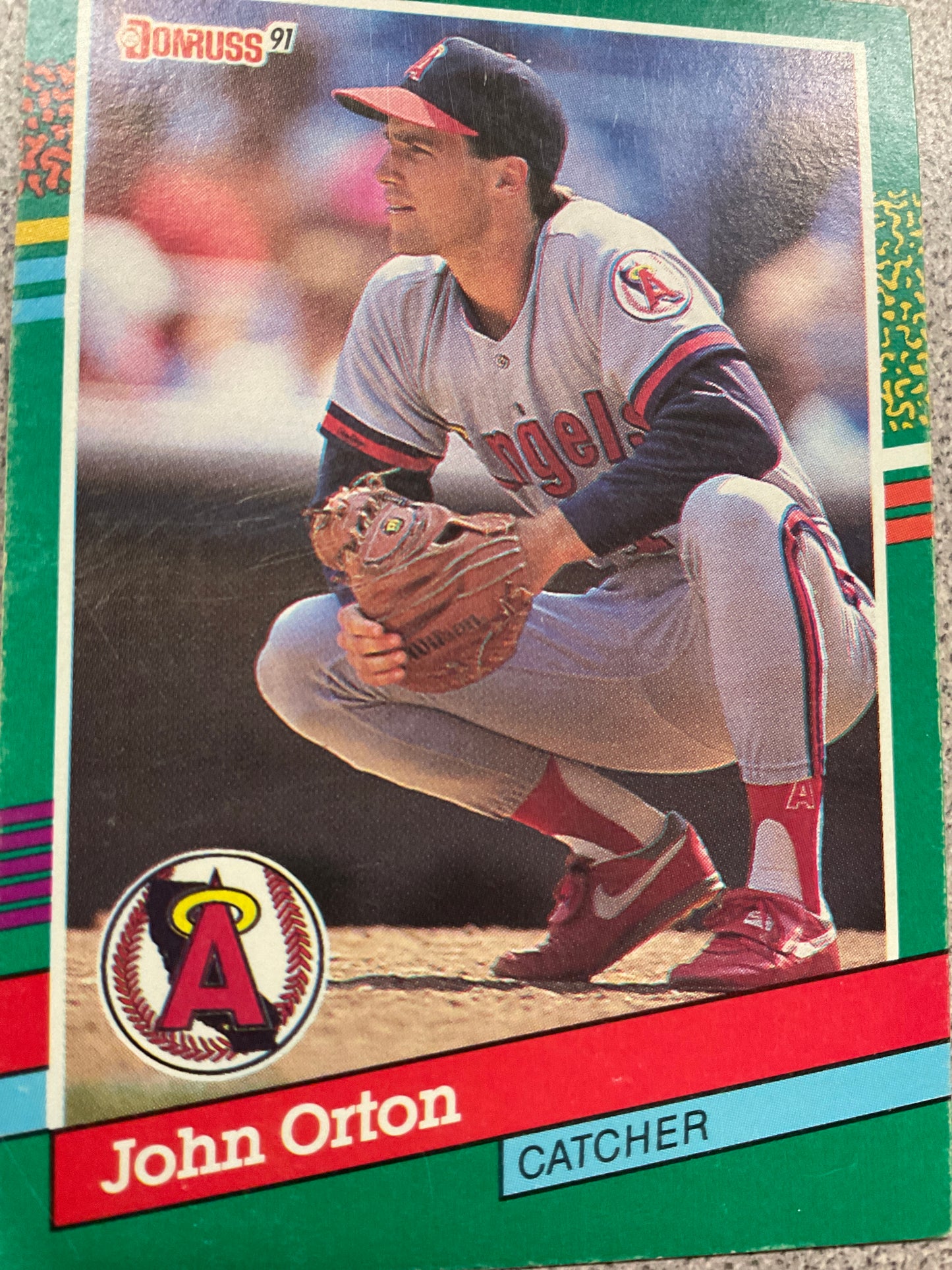 Baseball Card, John Orton