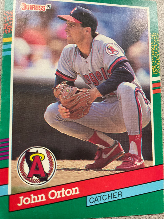 Baseball Card, John Orton