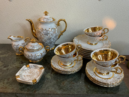 Vintage Dresden Demitasse Set