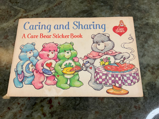 A Care Bear Sticker Book 1984