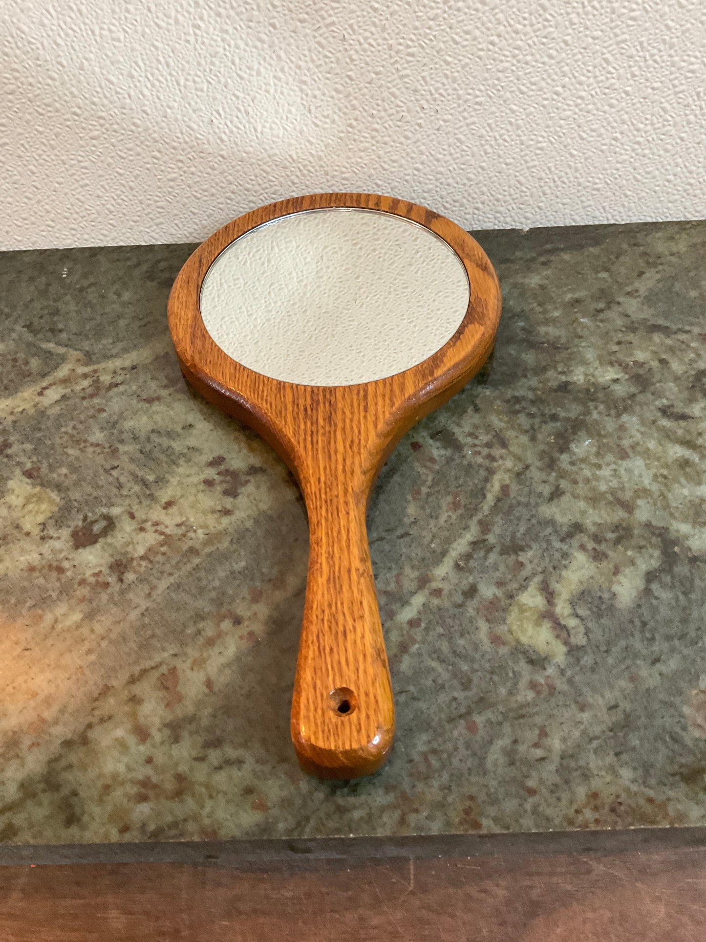 Wooden Hand Mirror