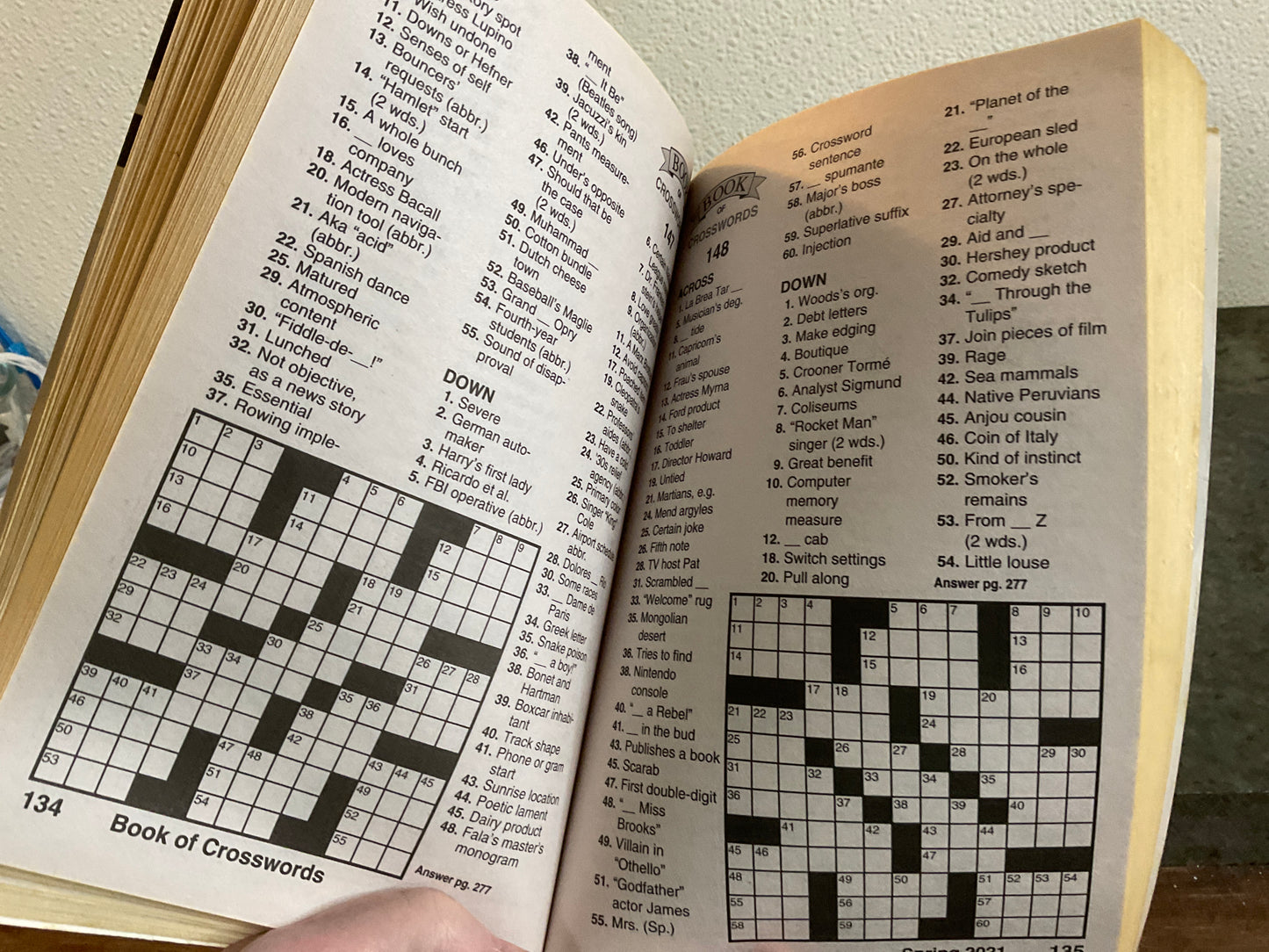 Used Book of Crosswords