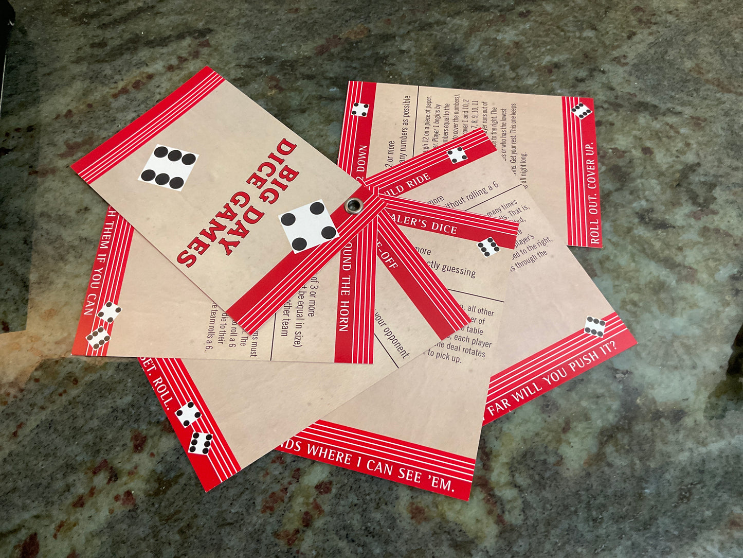 Marlboro Dice Game