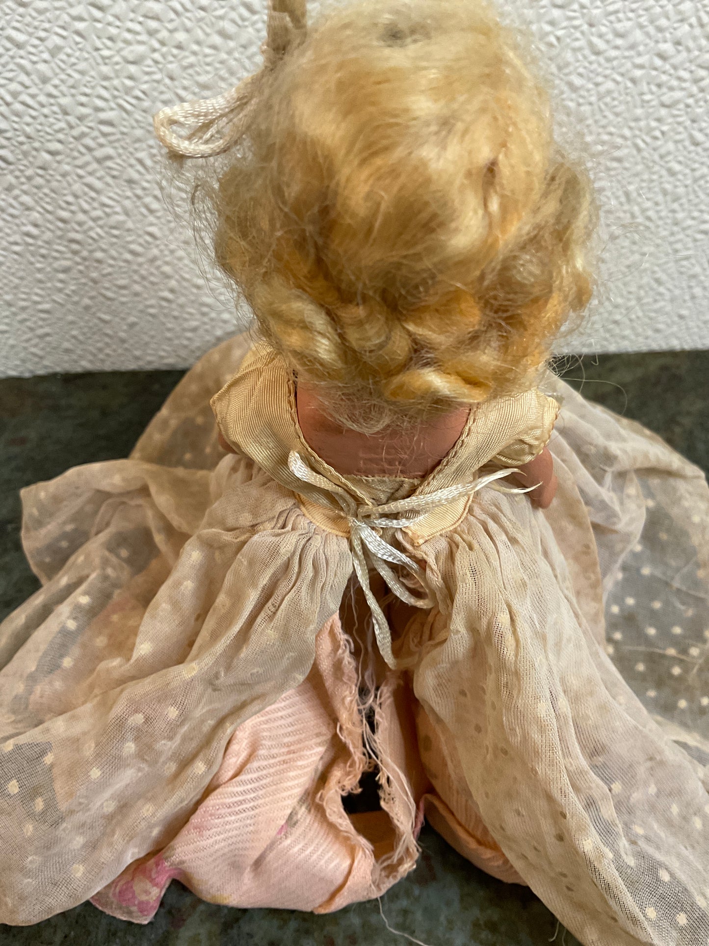 Vtg A Rosebud Girl to Love June Bisque