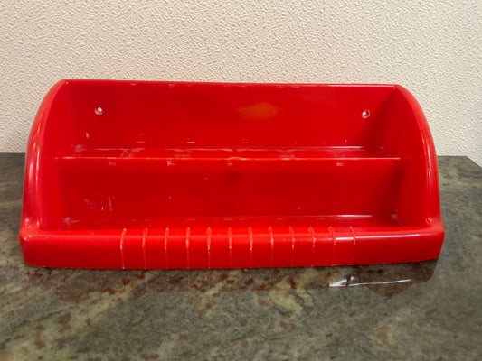 Vintage Griffith Red Plastic Spice Rack Only