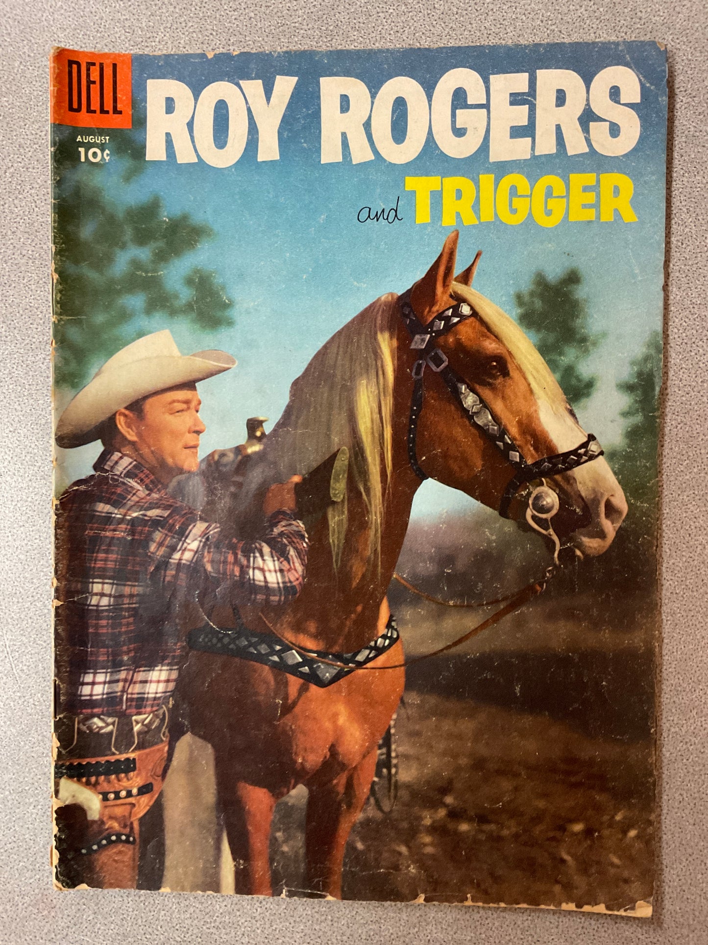 Roy Rogers and Trigger August 1955 Comic Book