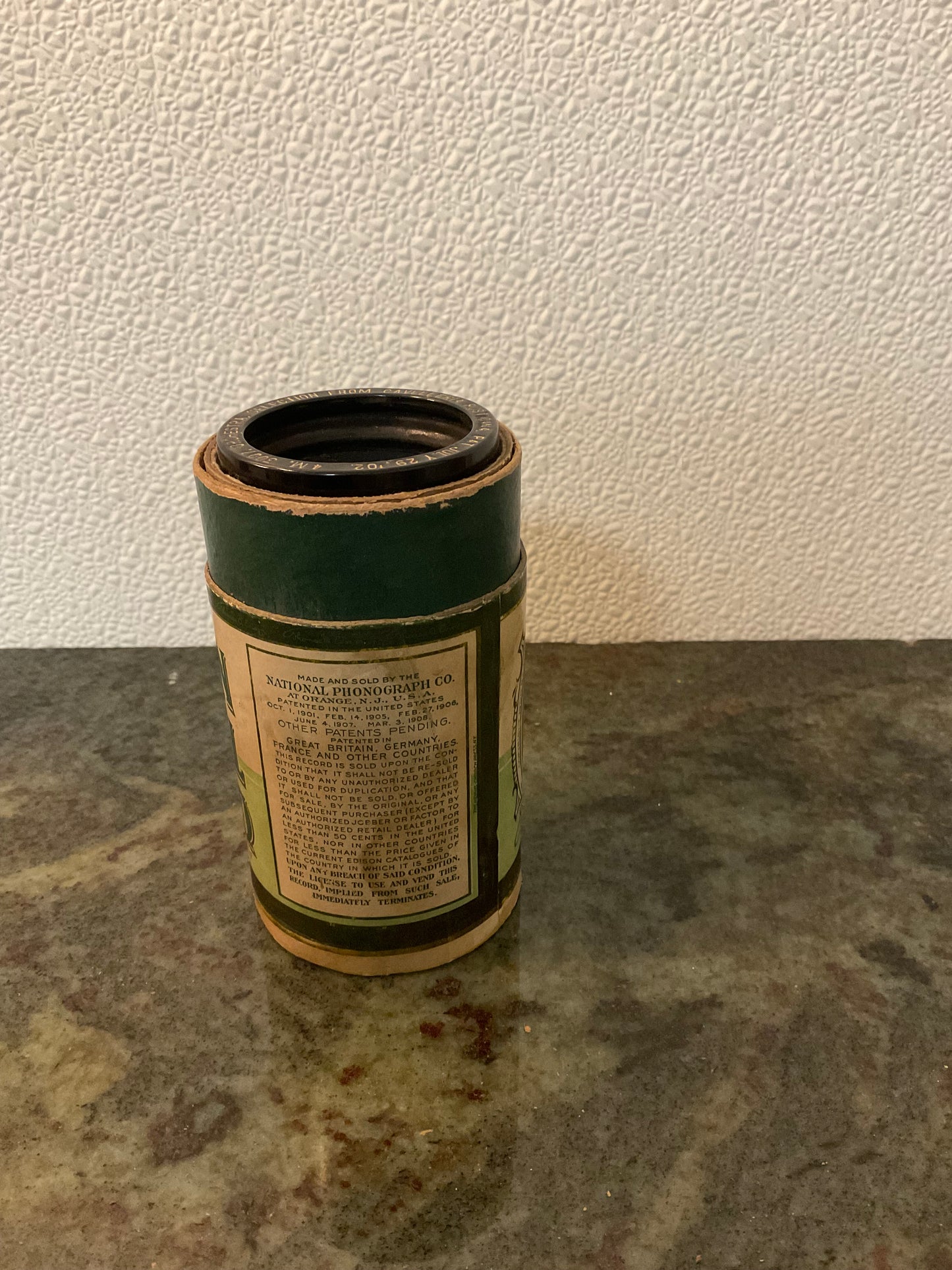Edison Phonograph Cylinder