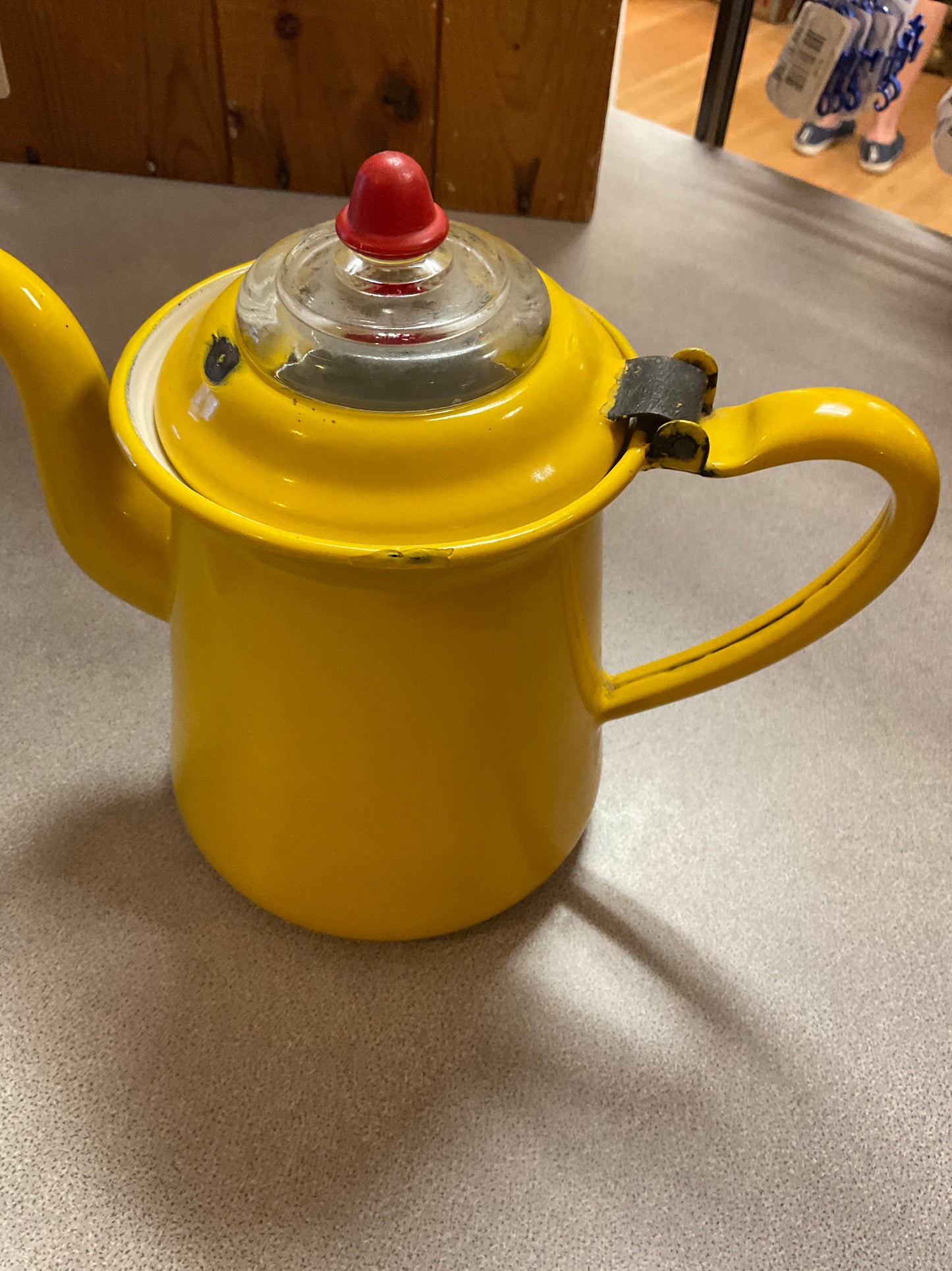 Enamel Coffeepot