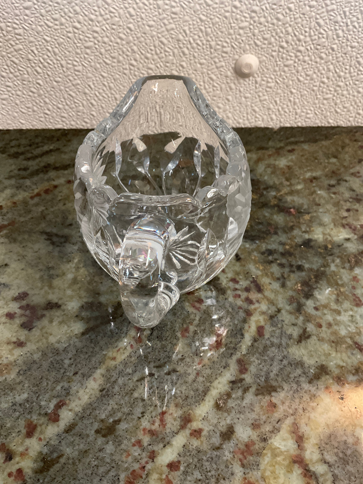 McKee Innovation Cut Glass Creamer