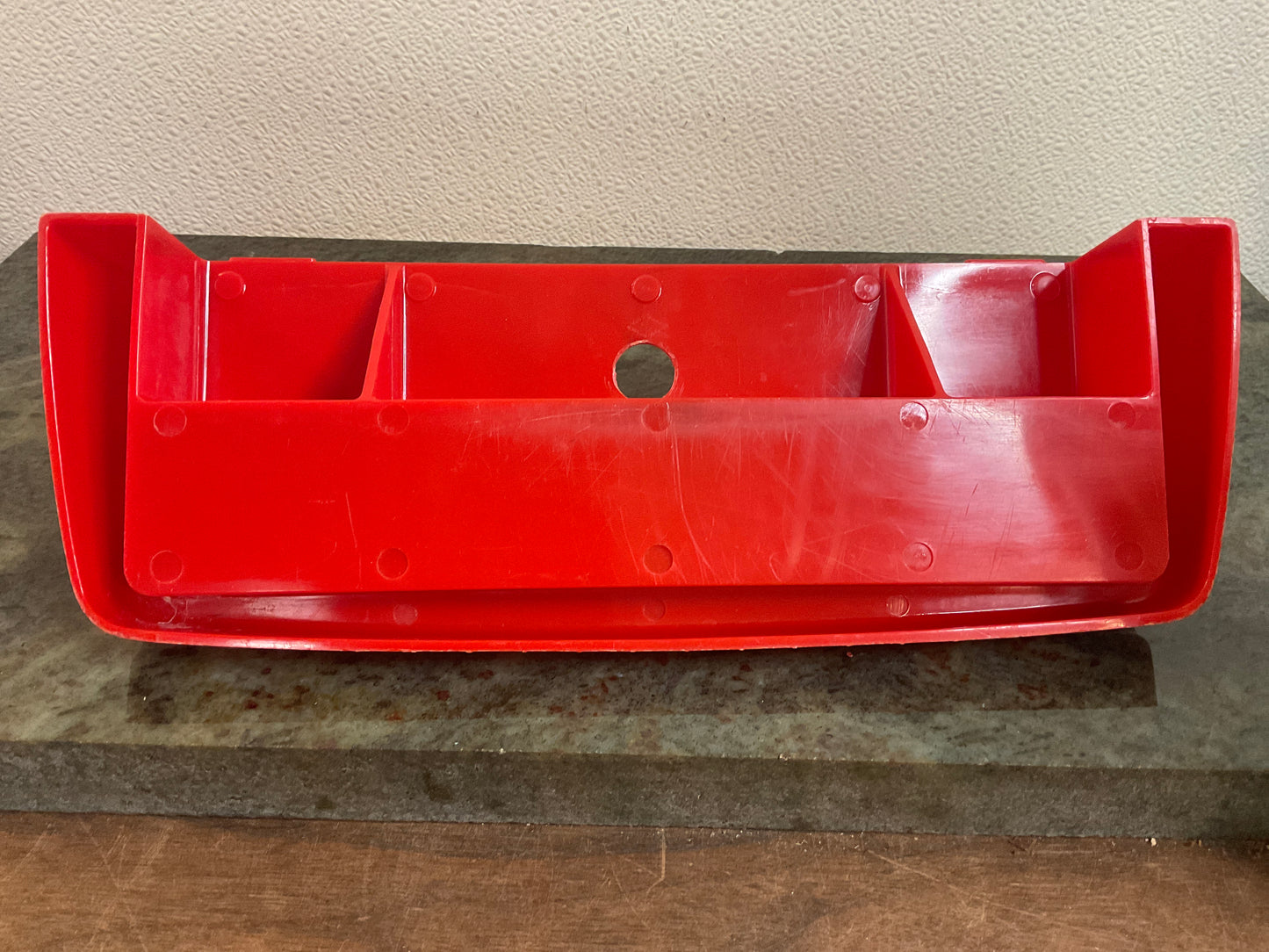 Vintage Griffith Red Plastic Spice Rack Only