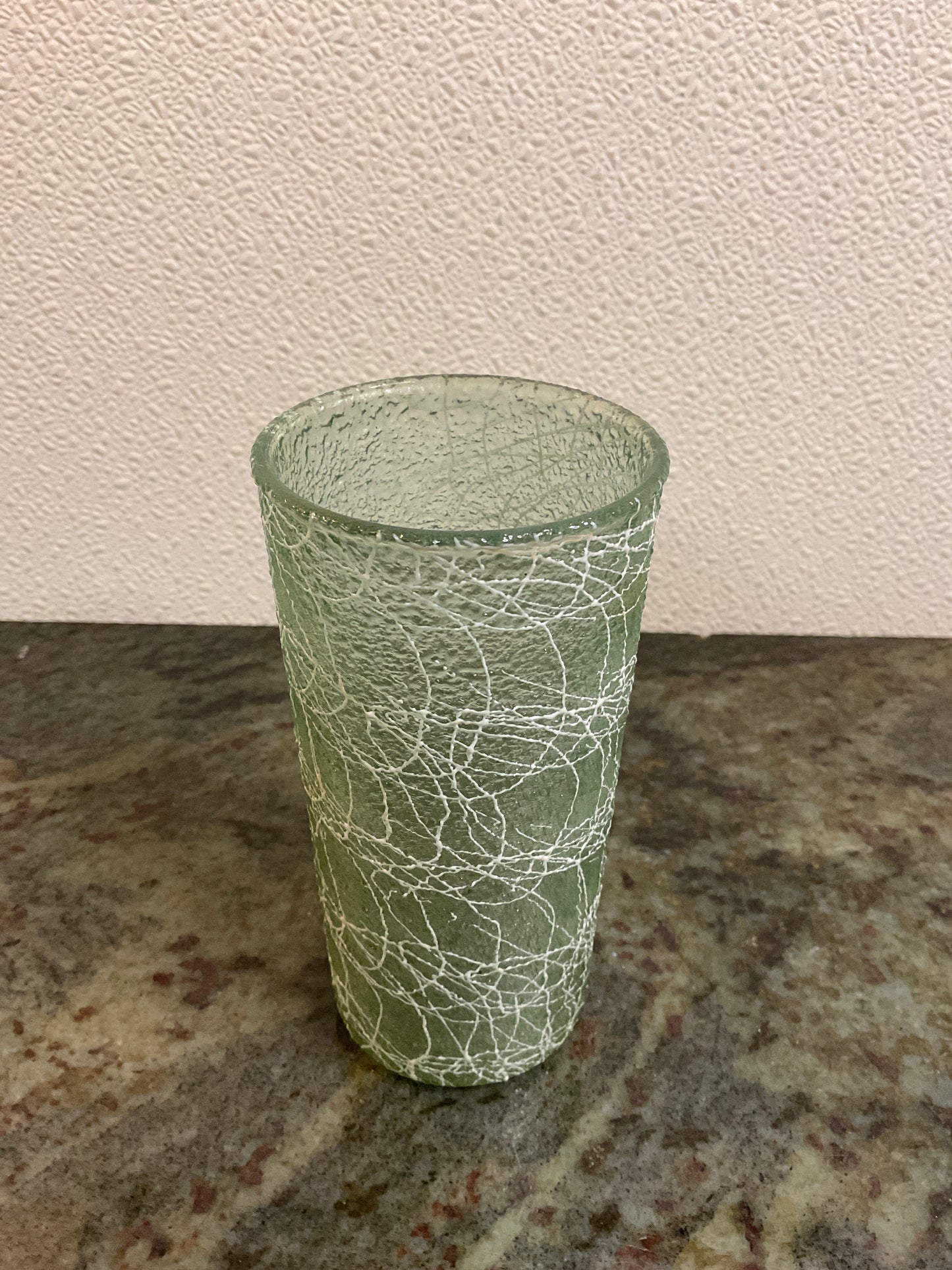 Vintage Spaghetti Rubber Glass