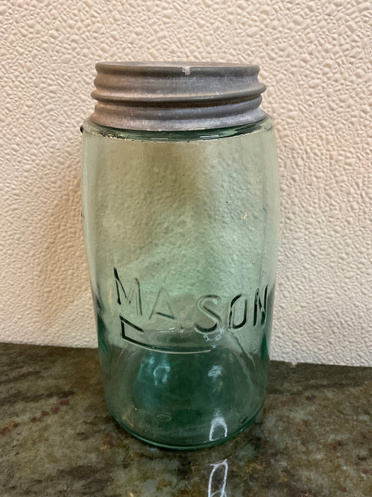 Qt. Mason Jar/Galv Lid
