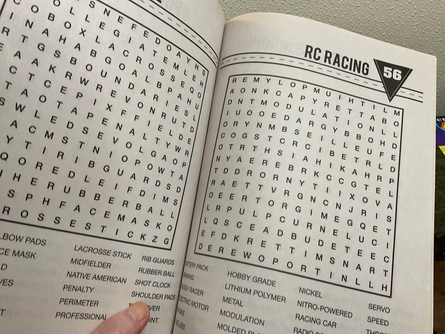 Jumbo Large Print Word Search Sports and Leisure