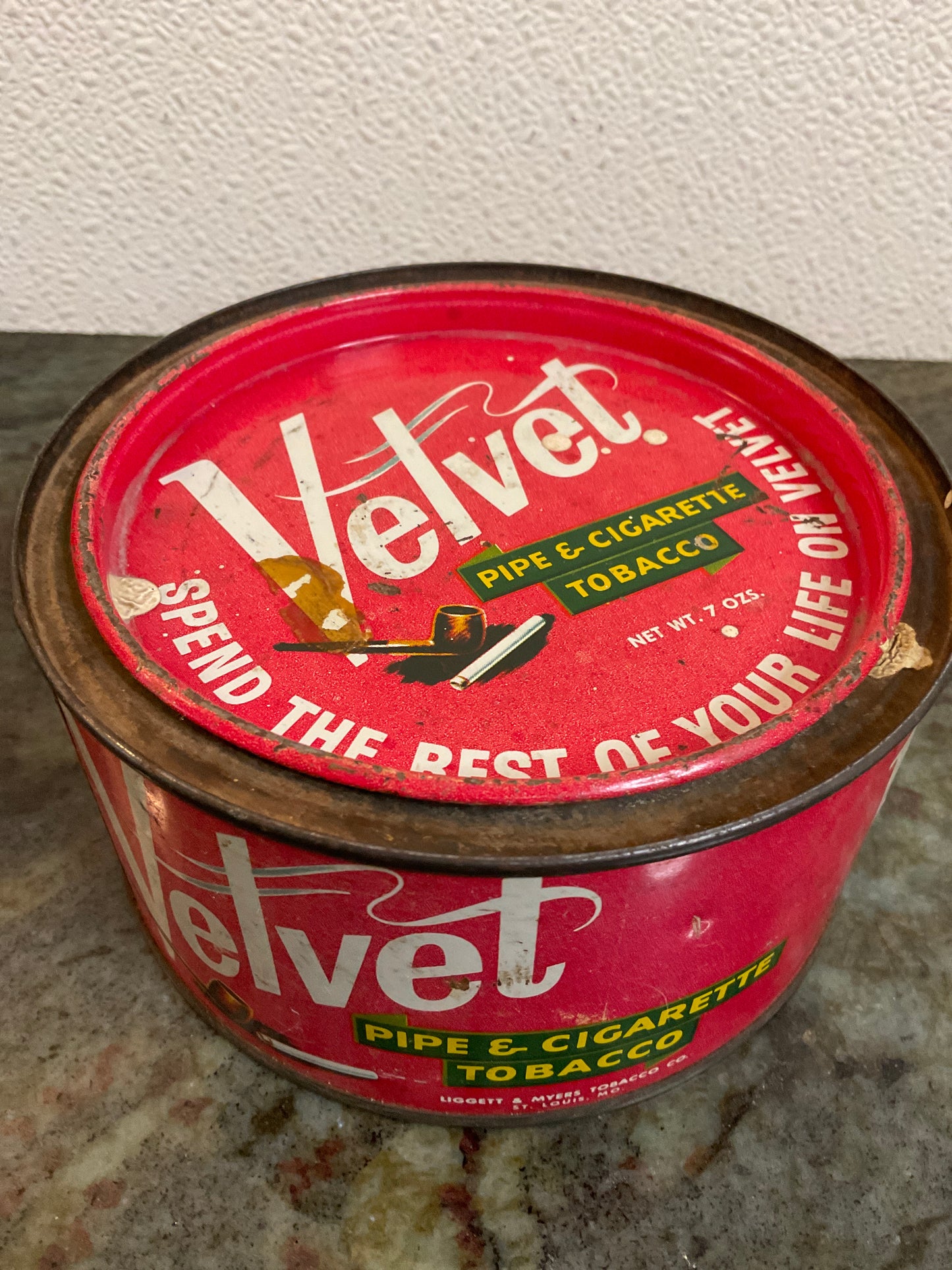 Velvet Tobacco Tin