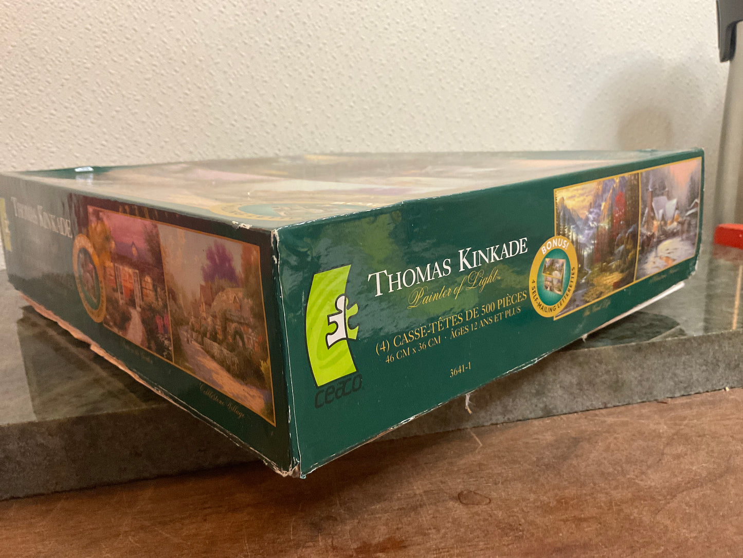 Thomas Kinkade Four 500 Piece Puzzles