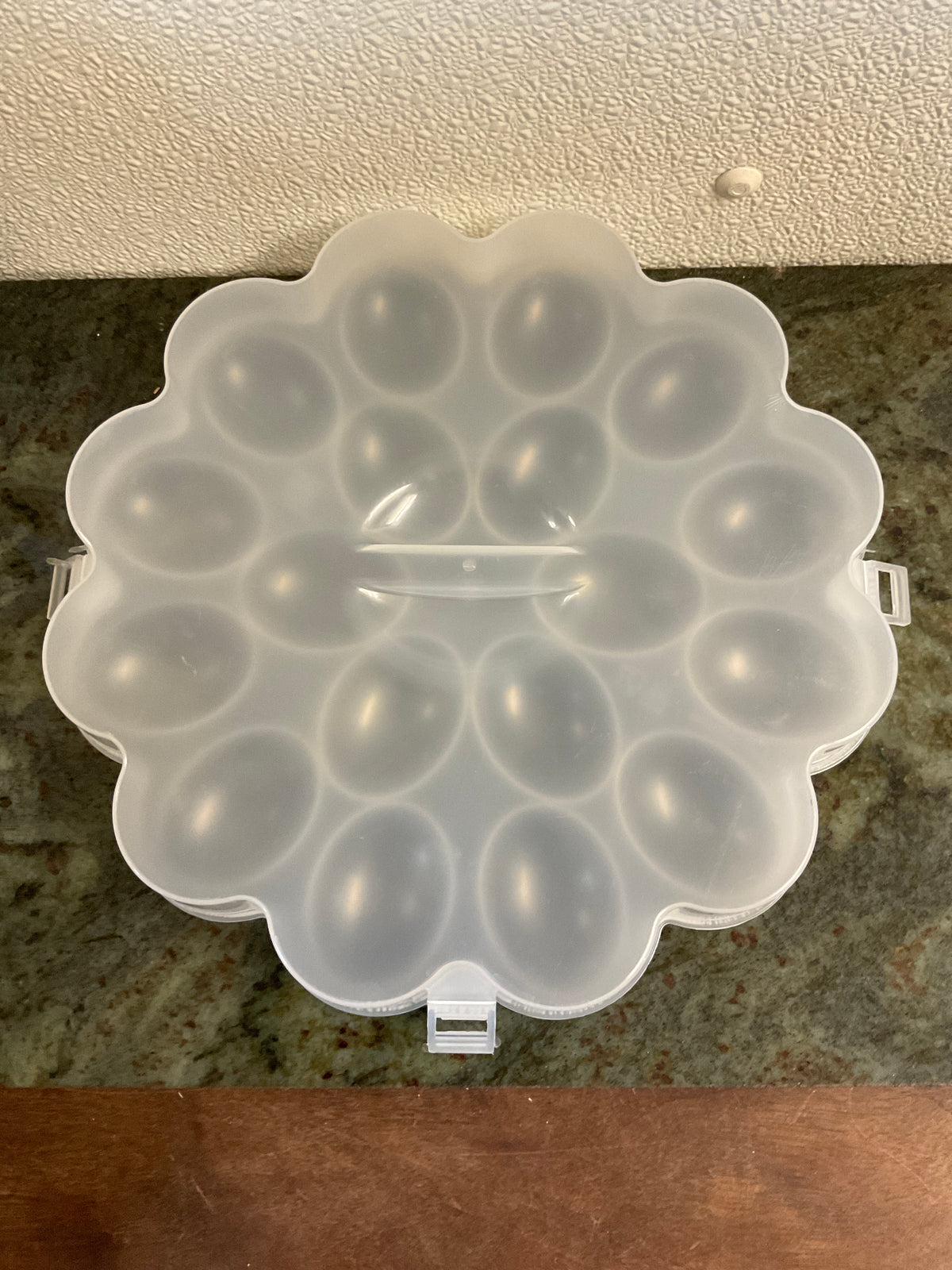 Plastic Deviled Egg Tray Holder