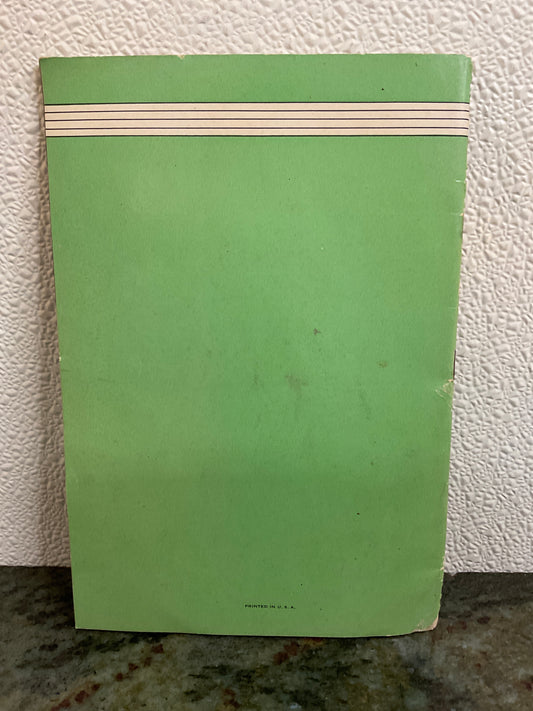 1936 Modern Home Laundering Booklet
