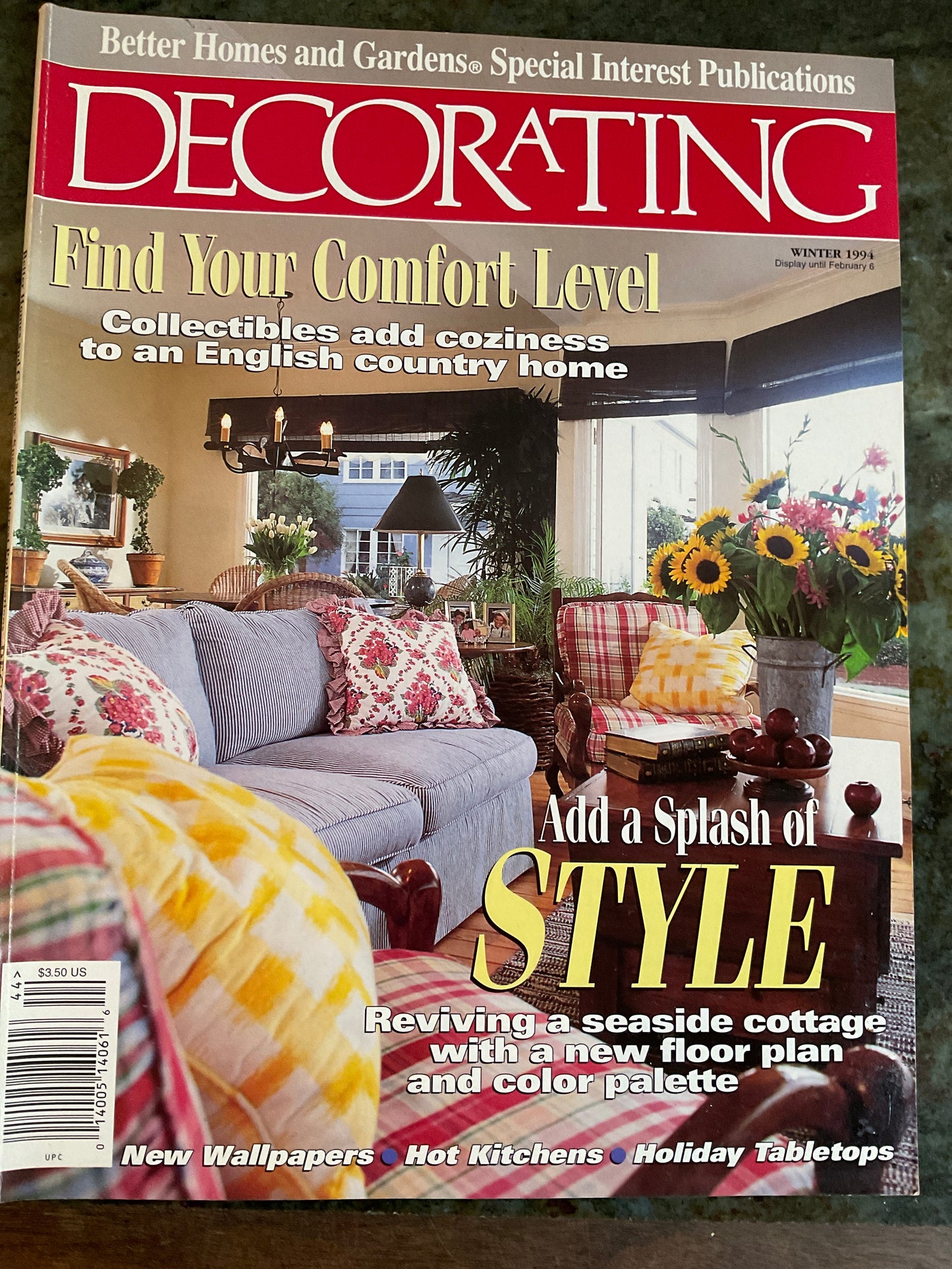 Better Homes and Gardens Decorating Magazine