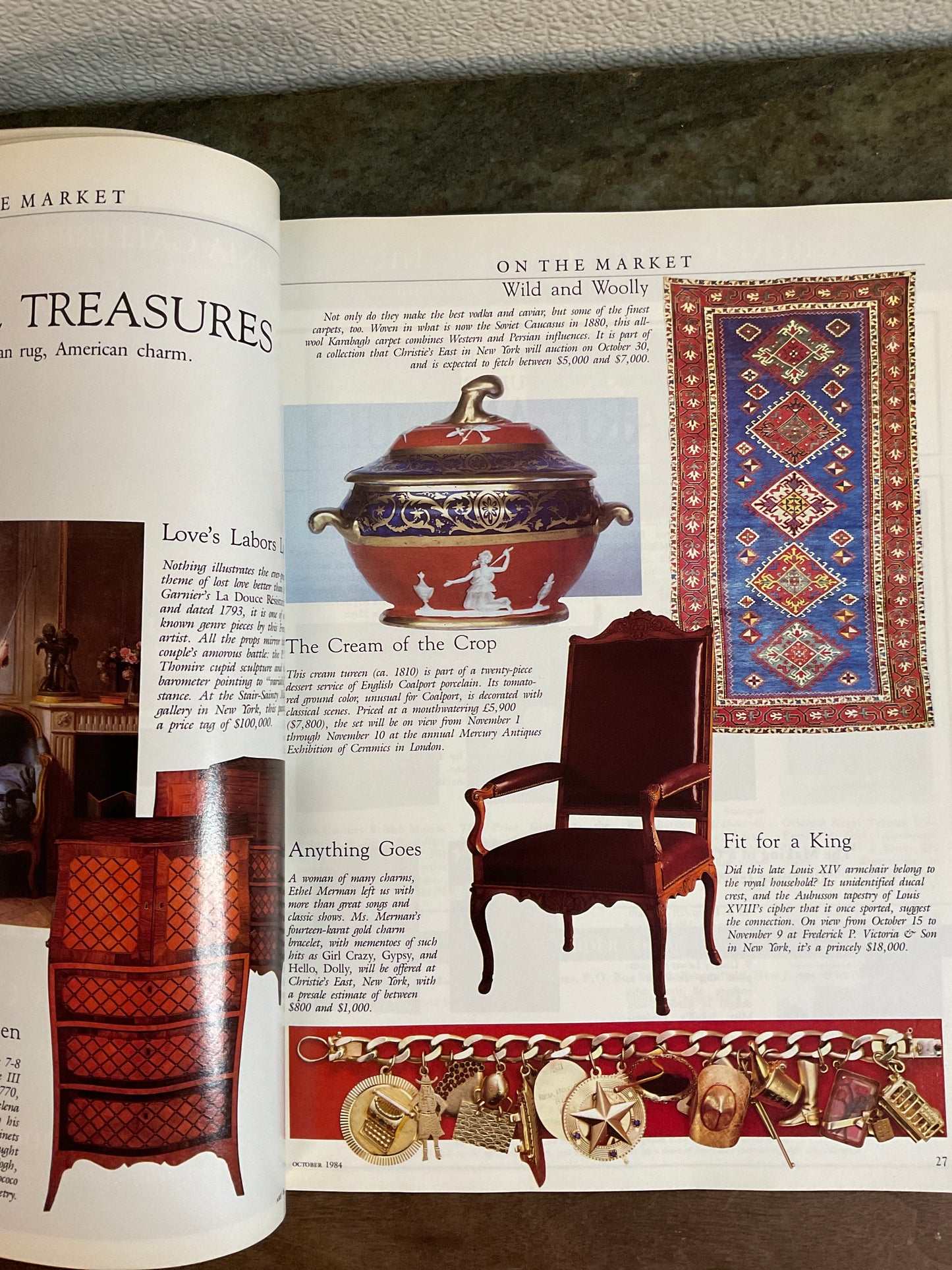 Art & Antiques Magazine October 1984