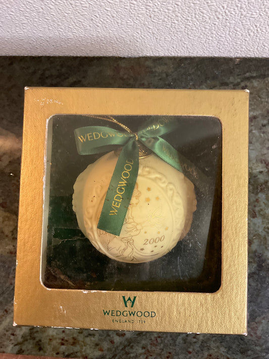 2000 Wedgwood Angel Ornament