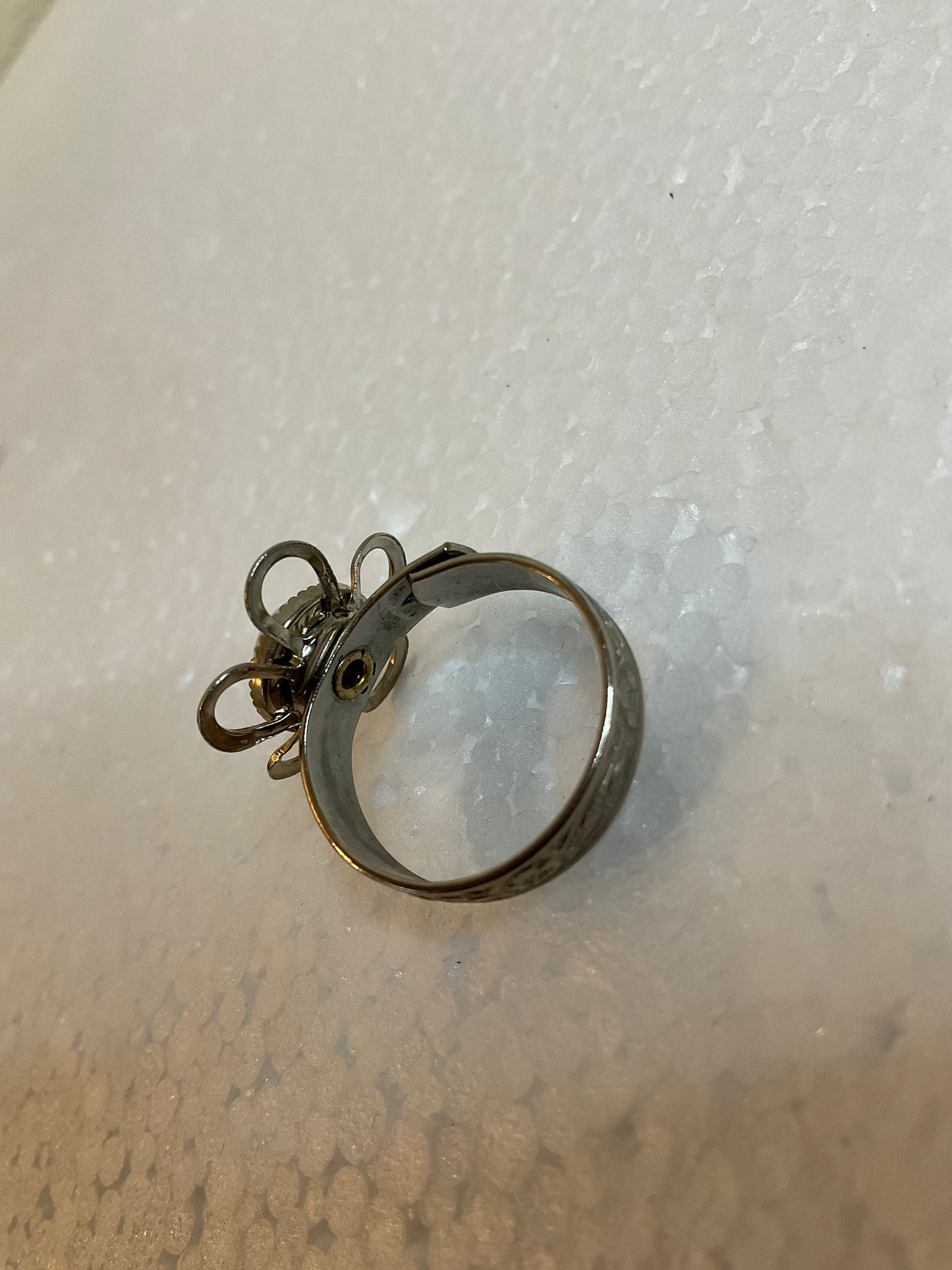 Vintage Faux Pearl Ring