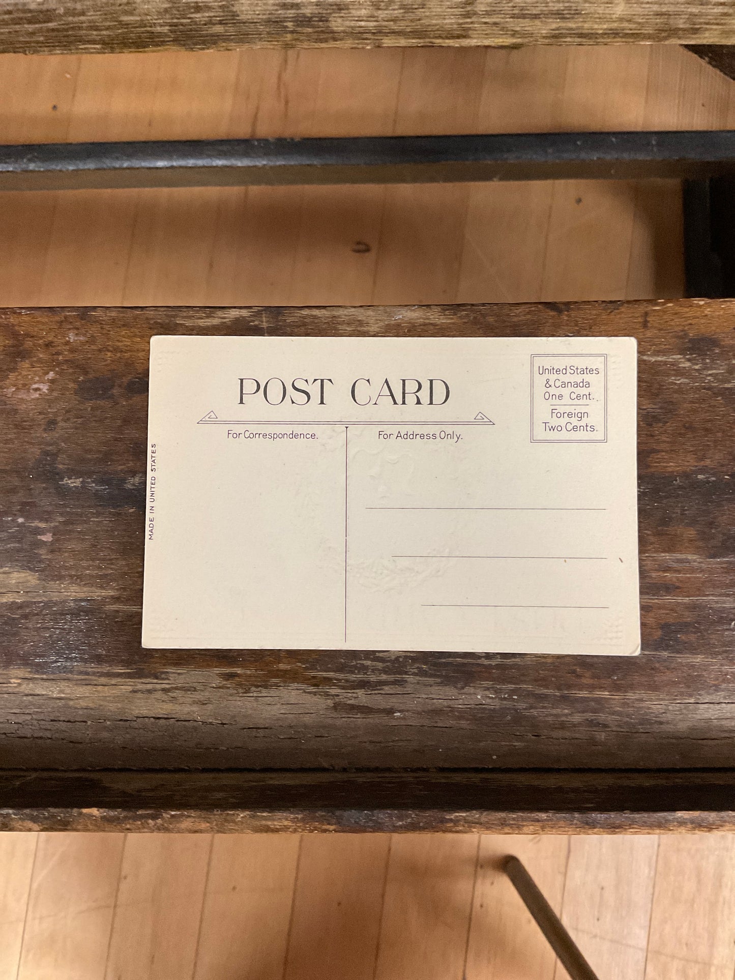 Antique Christmas Post Card