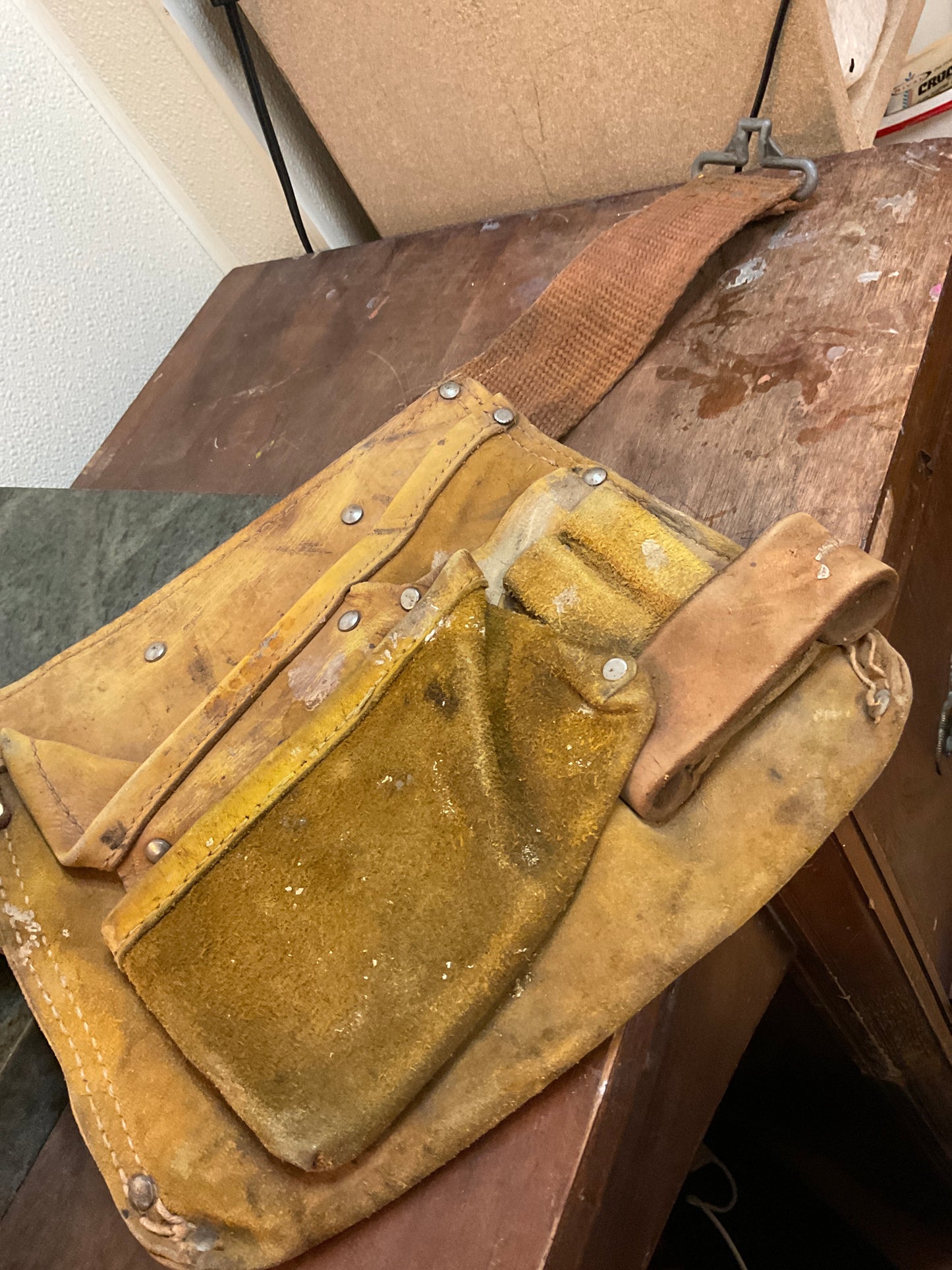 Well-Worn Leather Tool Belt