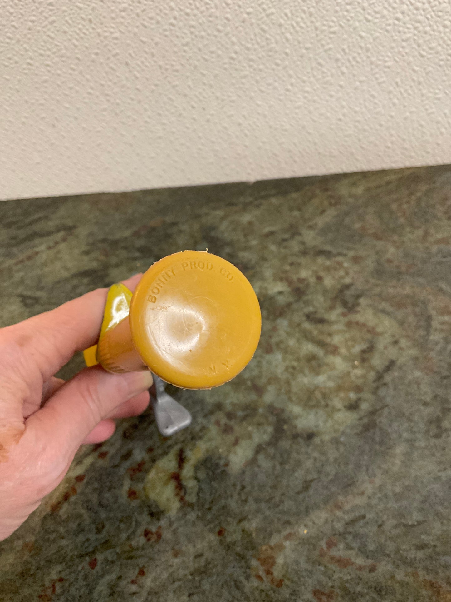 Vintage Bonny Yellow Ice Cream Scoop