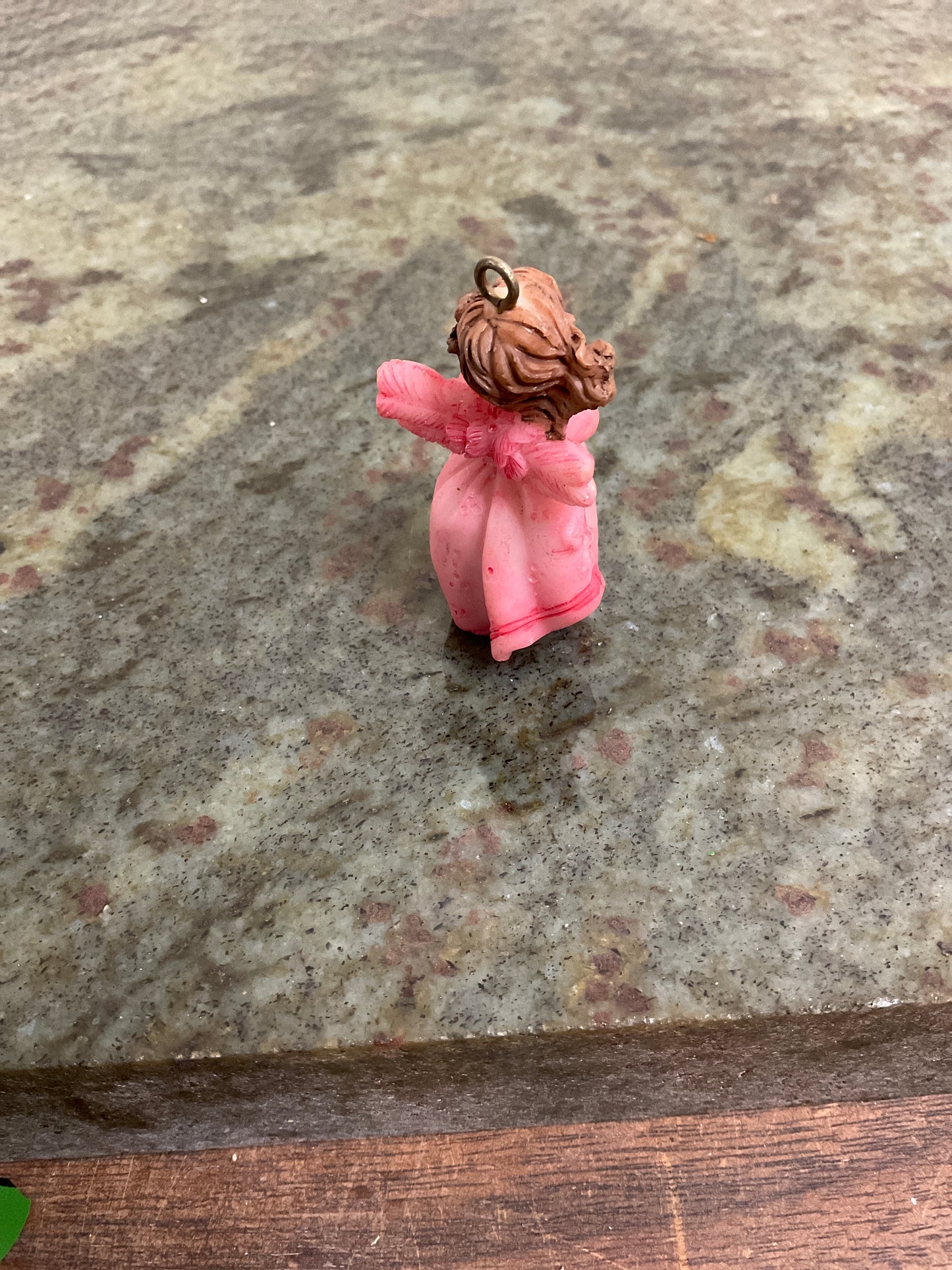 Vintage Pink Angels Ornament