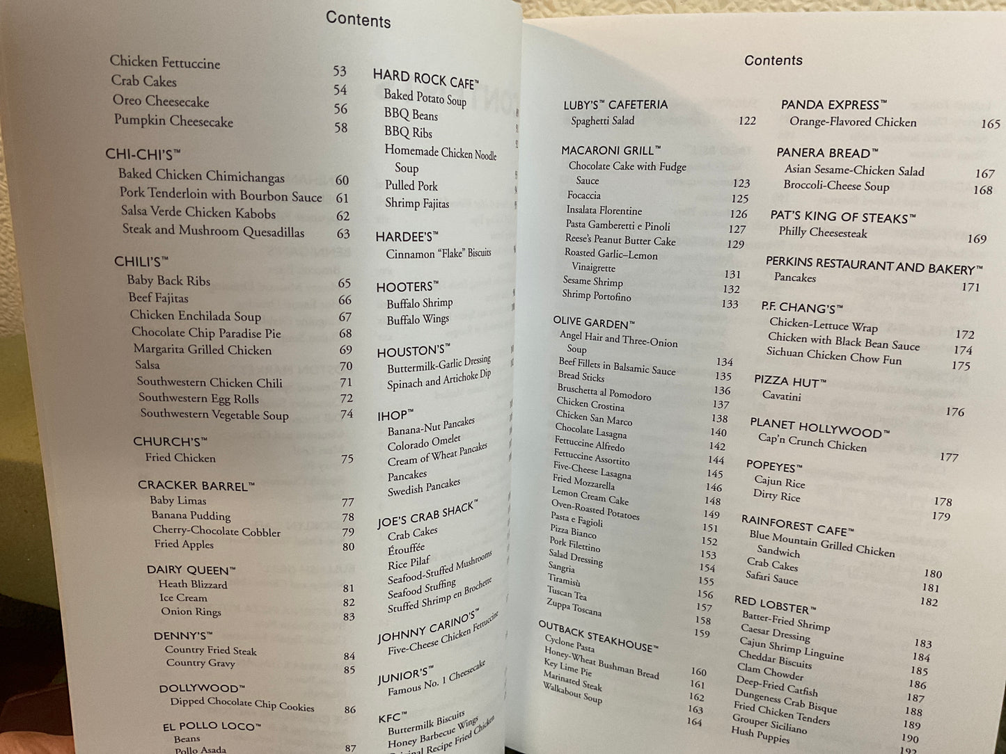 Restaurant Recipes