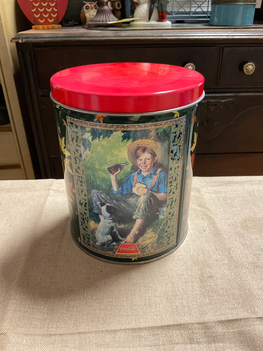 Vintage 1995 Coca-Cola Tin