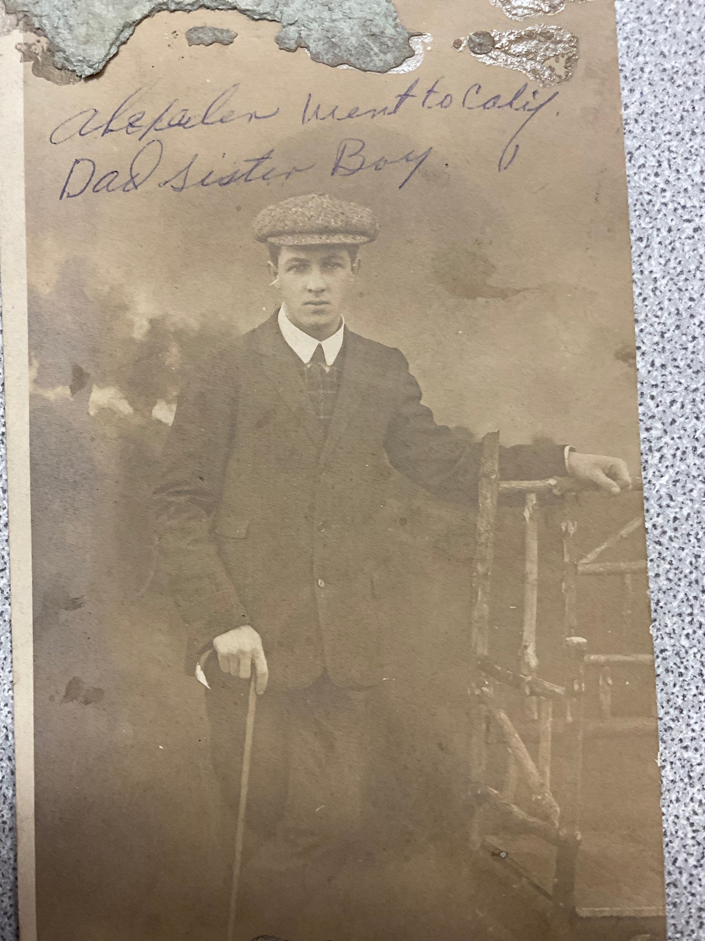 Vintage Photograph Post Card