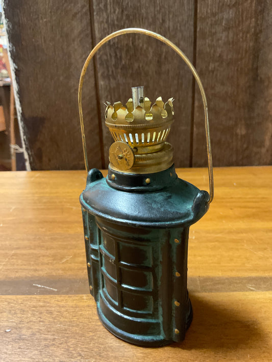 Vtg Dabs Lantern Mini Oil Lamp without Chimney